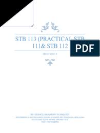 PRACTICAL(STC1&amp;STC